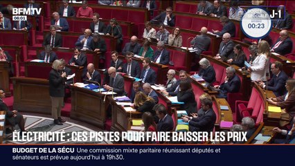 Électricité: plusieurs pistes envisagées pour faire baisser la facture