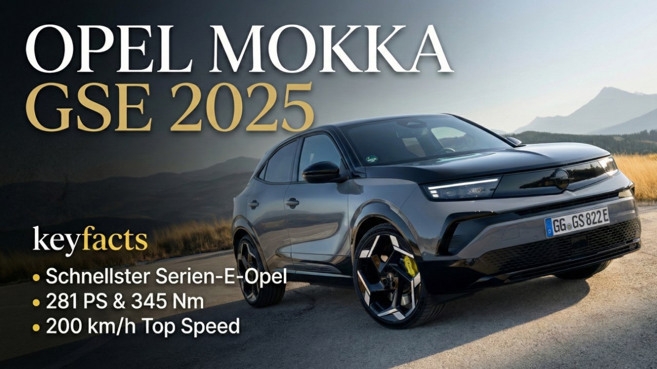Opel Mokka GSE (2025) im Check – 281 PS, 200 km/h & Rallye-Feeling