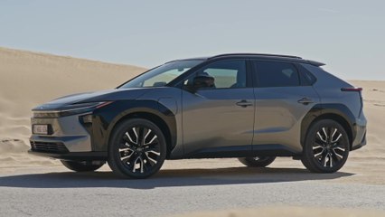 2026 Toyota bZ4X AWD Design Preview in Precious Metal
