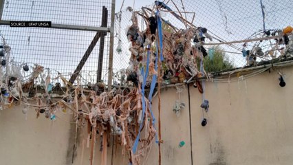 Nice : à cause des projectiles, les filets de sécurité d'une prison menacent de s'effondrer