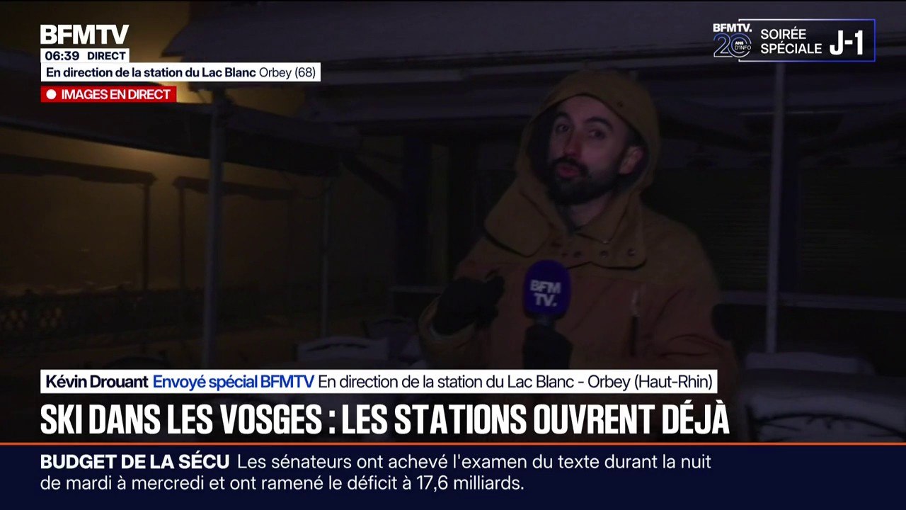 Vosges: les stations de ski ouvrent un mois à l'avance en raison des chutes de neiges