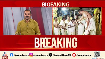 'ഉണ്ണികൃഷ്ണന്‍ പോറ്റിയെ കൊണ്ടുവന്നത് ഞാനല്ല, കൂടുതല്‍ കാര്യങ്ങള്‍ പറയാന്‍ പരിമിതികളുണ്ട്'