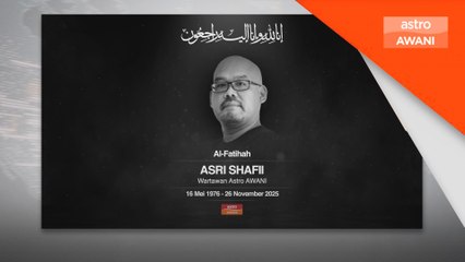 Wartawan sambilan Astro AWANI meninggal dunia selepas buat liputan banjir