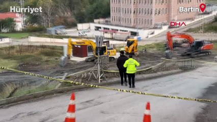 İnşaat alanında toprak kayması: 70 kişi evlerinden tahliye edildi