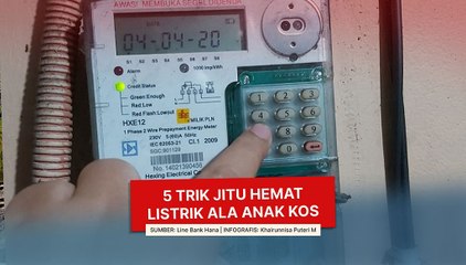 5 Trik Jitu Hemat Listrik Ala Anak Kos