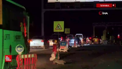 İstanbul Arnavutköy Çevre Yolu'nda İSKİ çalışması çileye dönüştü