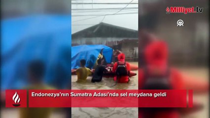 Endonezya kıyameti yaşıyor! Sel felaketinde onlarca kişi hayatını kaybetti, evler sular altında!