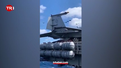 Savaşın ayak sesleri! Trump'tan Venezuela'ya gözdağı: Savaş gemileri manevra, uçaklar sorti yaptı!