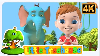 Giant Elephant Song en Español Latino | Canciones Infantiles | Kids TV Español Latino | Rimas y Canciones para Niños