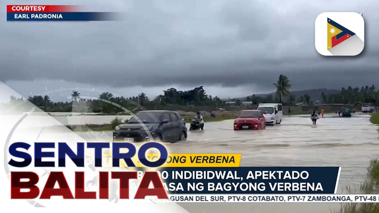 Higit 78,000 indibidwal, apektado ng pananalasa ng Bagyong #VerbenaPH ayon sa OCD | ulat ni Rod Lagusad