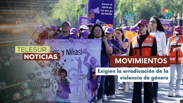 En México, mujeres conmemoran el Día Internacional de la no violencia contra las mujeres