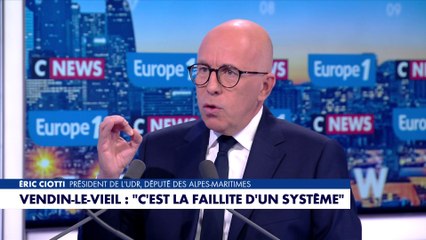 Éric Ciotti : «Il faut un quoiqu'il en coûte sécuritaire»