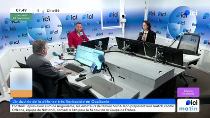 L'invité d'ici matin : Gilles Laborde, président du Cluster Primus Défense et Sécurité