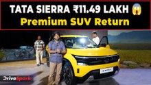 💥 Sierra Is Back! Starting ₹11.49 Lakhs | Futuristic SUV Walkaround | Tamil
