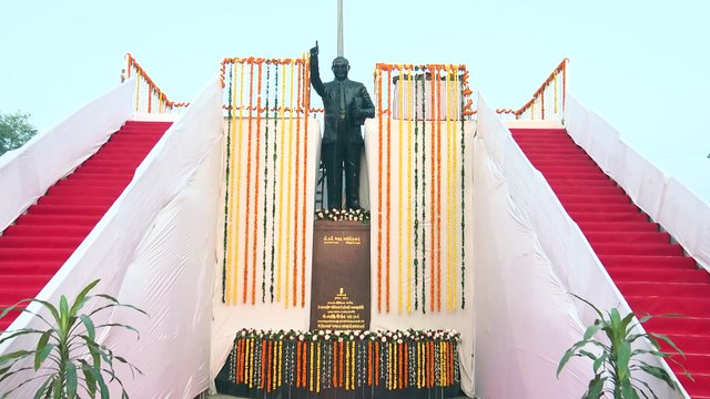 #GANDHINAGAR BANDHARAN DIVAS DR BABASAHEB AMBEDKAR BHAV SAMBHAR SMARAN BY #GUJARAT CM