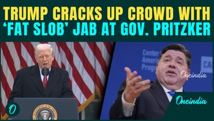 FULL VIDEO: Trump JOKES About His Weight, MOCKS ‘Fat Slob’ Illinois Governor JB Pritzker