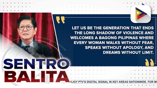 PBBM, iginiit ang pinaigting na proteksyon sa mga kababaihan vs. pang-aabuso