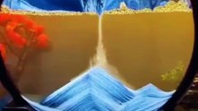3D Moving Sand Art 🌊✨ Mesmerizing Liquid Motion Decor | Relaxing Deep Sea Display for Home & Office