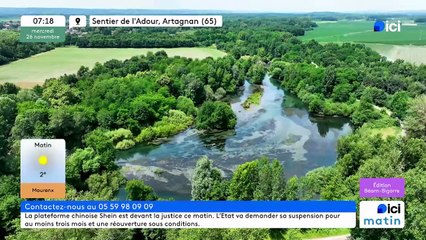 26/11/2025 - ici matin par ici Béarn Bigorre en vidéo