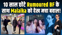 Malaika Arora अपने Rumoured Boyfriend संग मुंबई एयरपोर्ट पर दिखीं, सोशल मीडिया पर मचा बवाल, VIDEO