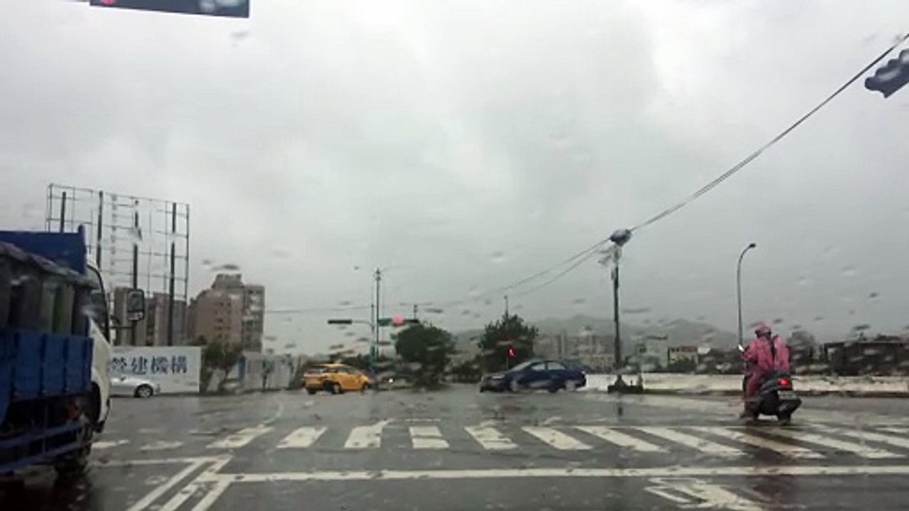 Driving in the rain