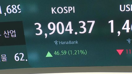 기관 '폭풍 매수'에 코스피 상승...3,960선 안착 / YTN