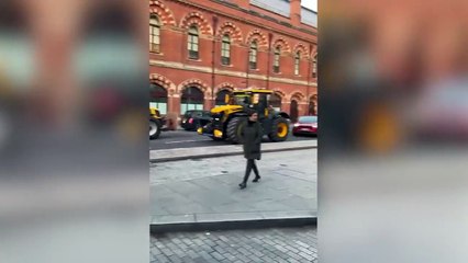 Farmers banned from staging a ‘go-slow’ tractor protest on Budget Day outside Parliament by Met Police