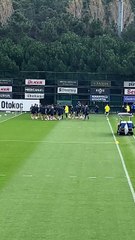 Fenerbahçe Ferencvaros maçı hazırlıklarını sürdürdü