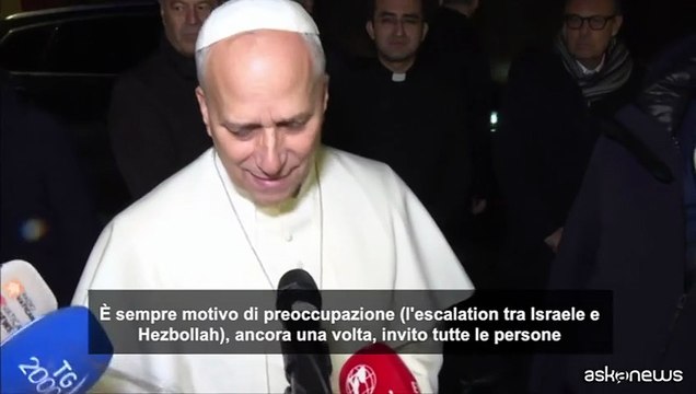 Il Papa esorta Israele e Hezbollah ad abbandonare armi e a dialogare