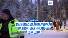 Concluída mais uma secção da vedação fronteiriça na Finlândia