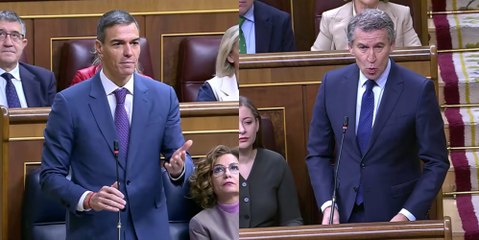 Feijóo sopapea a Sánchez a cuenta de su 'nuevo' colaborador: "No sabe gobernar sin estar asistido por un presunto delincuente"