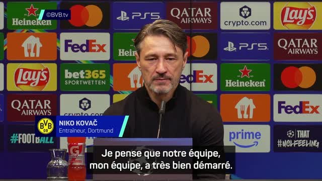 Dortmund - Kovač : “Une victoire largement méritée”