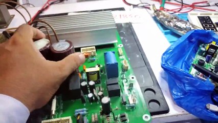 Haier DC inverter AC  E7 error code AC PCB #607  #E7error #Pcbrepair