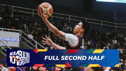 FULL SECOND HALF - Letran Knights vs San Beda Red Lions | NCAA Season 101