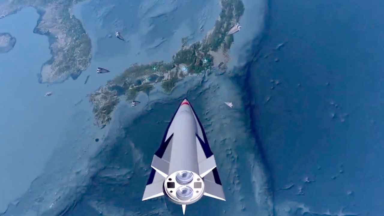 中国、極超音速ミサイルYK-1000を公開　公式動画で日本への攻撃シミュレーションを実施