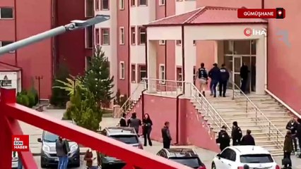 Gümüşhane Üniversitesi'nde silahlı rehine krizi