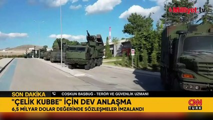 Çelik Kubbe için Türk savunma sanayisi bünyesinde 6,5 milyar dolarlık sözleşme