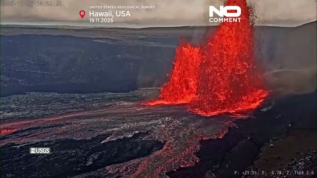 Lava erupts from Hawaii’s Kilauea Volcano in latest activity