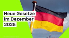 Neue Gesetze im Dezember 2025: Rente, Deutsche Bahn und Co. - das ändert sich für Verbraucher