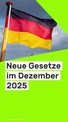 No Glomex Neue Gesetze im Dezember 2025: Rente, Deutsche Bahn und Co. - das ändert sich für Verbraucher