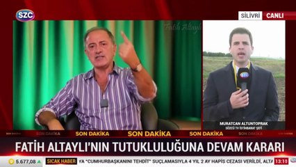 Gazeteci Fatih Altaylı'ya 4 yıl 2 ay hapis cezası