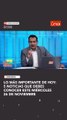 Estas son las 5 noticias que debes conocer hoy, miércoles 26 de noviembre.