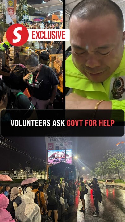 Volunteers in Hat Yai plead for M'sian Govt aid as evacuations strain resources