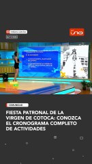 Fiesta Patronal de la Virgen de Cotoca: Conozca el cronograma completo de actividades