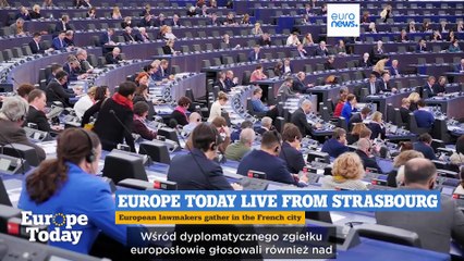 Europe Today: Valdis Dombrovskis, komisarz UE ds. gospodarki, reaguje na ukraiński plan pokojowy