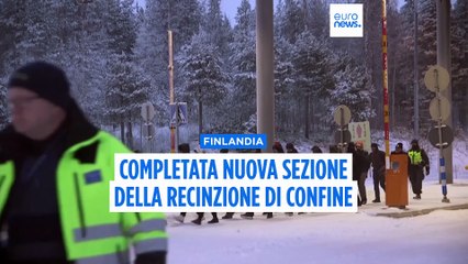 Finlandia, completata un'altra sezione della recinzione anti-immigrazione al confine con la Russia