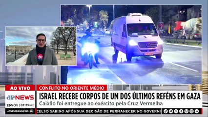Israel recebe o corpo de um dos últimos reféns em Gaza