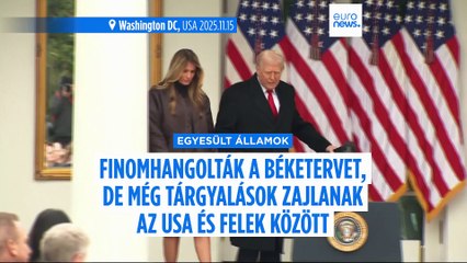 Trump szerint "óriási előrelépést" tettek az orosz-ukrán háború befejezése felé