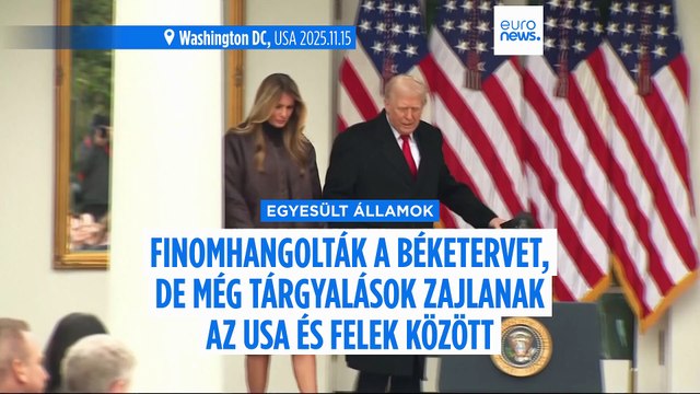 Trump szerint óriási előrelépést tettek az orosz-ukrán háború befejezése felé