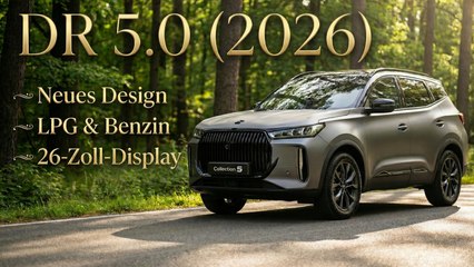DR 5.0 Facelift 2026 – Was kann der günstige Stadt-SUV?